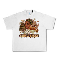 Lunar Rock have a melanin christmas  black woman Urban Heavy Tee - MaliasSmallBusiness