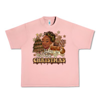 Salmon have a melanin christmas  black woman Urban Heavy Tee - MaliasSmallBusiness