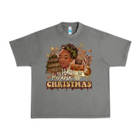 Tornado have a melanin christmas  black woman Urban Heavy Tee - MaliasSmallBusiness