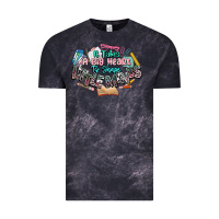 Cloud Black it takes a big heart to shape little mind teacher Vintage Tee - NancyCooperArtShop