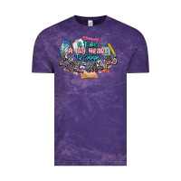 Cloud Purple it takes a big heart to shape little mind teacher Vintage Tee - NancyCooperArtShop
