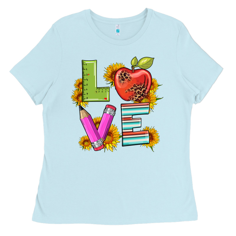 Love With Pen And  Serape Leopard Ladies Tee by Artiststas | Teevron