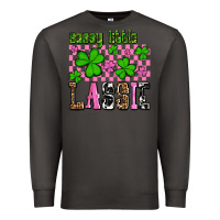 Smoke St. Patrick's Day Sassy little lassie Premium Sweatshirt - OliviaCreatesArt