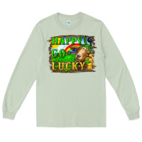 Matcha happy go lucky goat Long Sleeve Tee - RanaPortraitStore