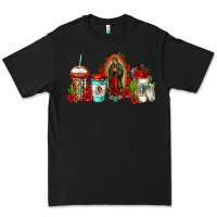 Black lady of guadalupe coffee Premium Tee - Jasminsmagicworld