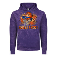 Cloud Purple custom name basketball Vintage Hoodie - MaliasSmallBusiness