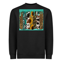 Black western brushstroke tumbler Heavyweight Sweatshirt - Jasminsmagicworld