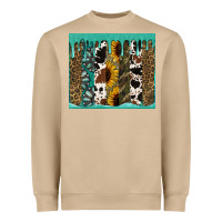 Mushroom western brushstroke tumbler Heavyweight Sweatshirt - Jasminsmagicworld