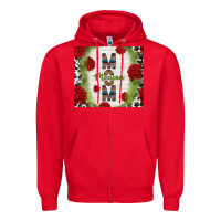 Red mexican mom with roses Zipper Hoodie - TumblerDesignByShophia