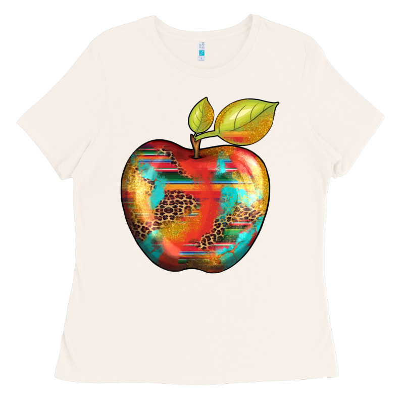 Leopard Turquoise Glitter Serape Ladies Tee by Artiststas | Teevron
