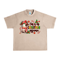 French Oak this is my  christmas pyjama Urban Heavy Tee - MaliasSmallBusiness