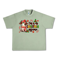 Oil Green this is my  christmas pyjama Urban Heavy Tee - MaliasSmallBusiness
