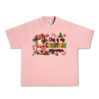 Salmon this is my  christmas pyjama Urban Heavy Tee - MaliasSmallBusiness