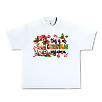 White this is my  christmas pyjama Urban Heavy Tee - MaliasSmallBusiness