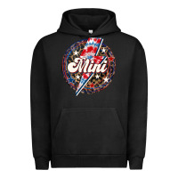 Pigment Black Western Mini  4th of July Urban Hoodie - LillyAllenDesigns