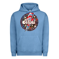 Pigment Pebble Blue Western Mini  4th of July Urban Hoodie - LillyAllenDesigns