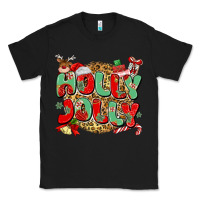 Black holly jolly christmas Classic Tee - MaliasSmallBusiness