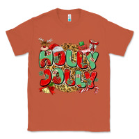 Copper holly jolly christmas Classic Tee - MaliasSmallBusiness