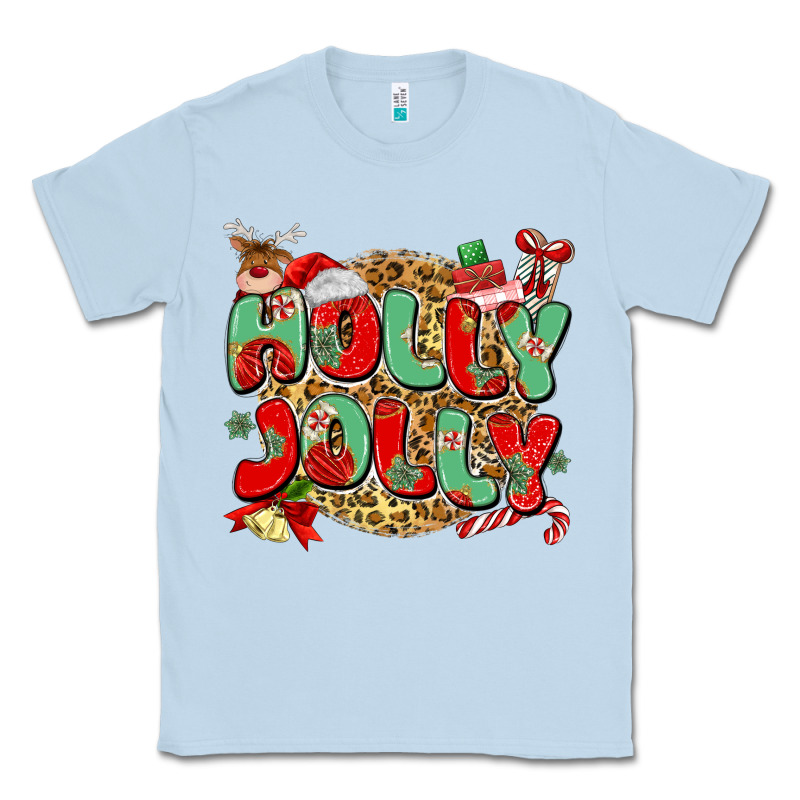 Holly Jolly Christmas Classic Tee by MaliasSmallBusiness | Teevron