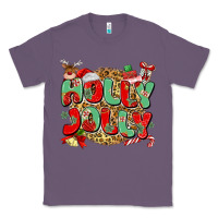 Lavender holly jolly christmas Classic Tee - MaliasSmallBusiness