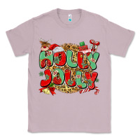 Lilac holly jolly christmas Classic Tee - MaliasSmallBusiness