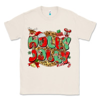 Natural holly jolly christmas Classic Tee - MaliasSmallBusiness