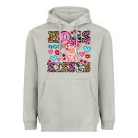 Moon Dust hogs and kisses pig  olivia Heavyweight Hoodie - OliviaCreatesArt