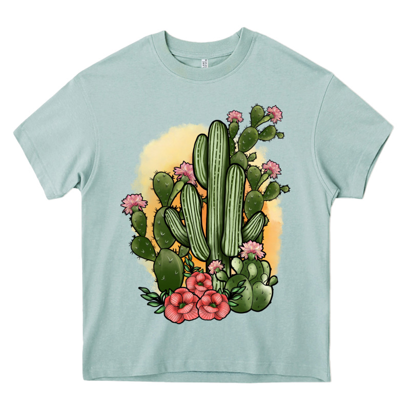 Cactus Heavy Core Tee by JahusDesignShop | Teevron