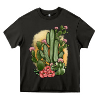 Asphalt cactus Heavy Core Tee - JahusDesignShop