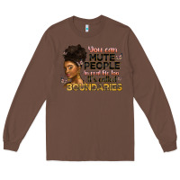 Chestnut you can mute people in real life too it's called b Long Sleeve Tee - Artiststas