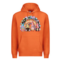 Carrot Easter Day rainbow gnomes Premium Hoodie - CowGirlArtShop
