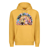 Mustard Easter Day rainbow gnomes Premium Hoodie - CowGirlArtShop