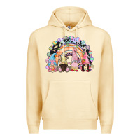 Pina Colada Easter Day rainbow gnomes Premium Hoodie - CowGirlArtShop