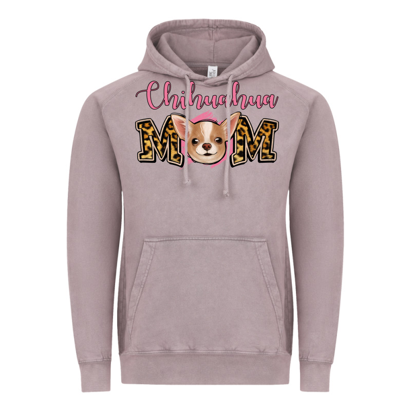 Chihuahua Mom Vintage Hoodie by Jasminsmagicworld | Teevron