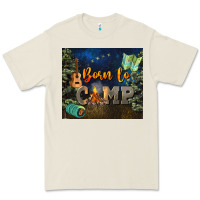 Bone born to camp Premium Tee - NancyCooperArtShop