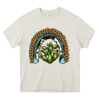 Cactus Rainbow Heavy Core Tee | Teevron