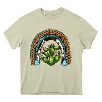 Mossy cactus rainbow Heavy Core Tee - JahusDesignShop