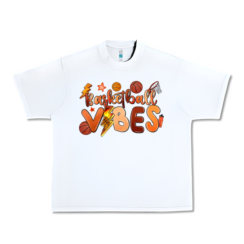 Basketball Vibes Urban Heavy Tee by MaliasSmallBusiness | Teevron