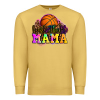 Antique Gold basketball mama Premium Sweatshirt - OliviaCreatesArt