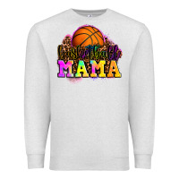 Oatmeal Heather basketball mama Premium Sweatshirt - OliviaCreatesArt