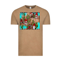 Vintage Coffee ho ho ho gnome Vintage Tee - JahusDesignShop