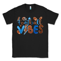 Black football vibes Classic Tee - MaliasSmallBusiness