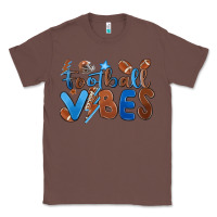 Chestnut football vibes Classic Tee - MaliasSmallBusiness