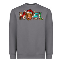 Storm noel highland cow Heavyweight Sweatshirt - Jasminsmagicworld