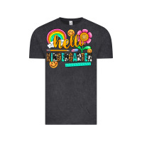 Vintage Black hello kindergarten Vintage Tee - NancyCooperArtShop