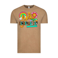 Vintage Coffee hello kindergarten Vintage Tee - NancyCooperArtShop