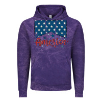 Cloud Purple America Vintage Hoodie - MaliasSmallBusiness