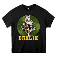 Black cowhide darlin Heavy Core Tee - JahusDesignShop