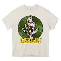 Cream cowhide darlin Heavy Core Tee - JahusDesignShop