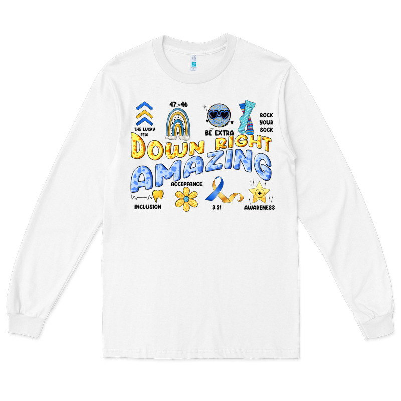 Down Right Amazing Long Sleeve Tee by Artiststas | Teevron
